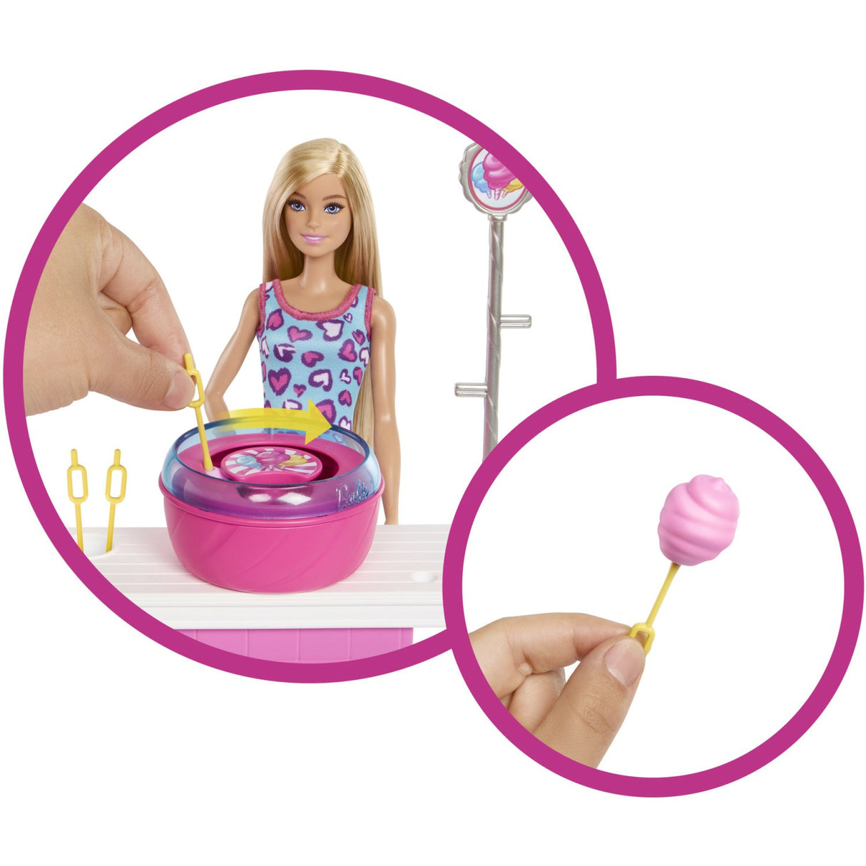Barbie® Mysteries Cotton Candy & Games Playset