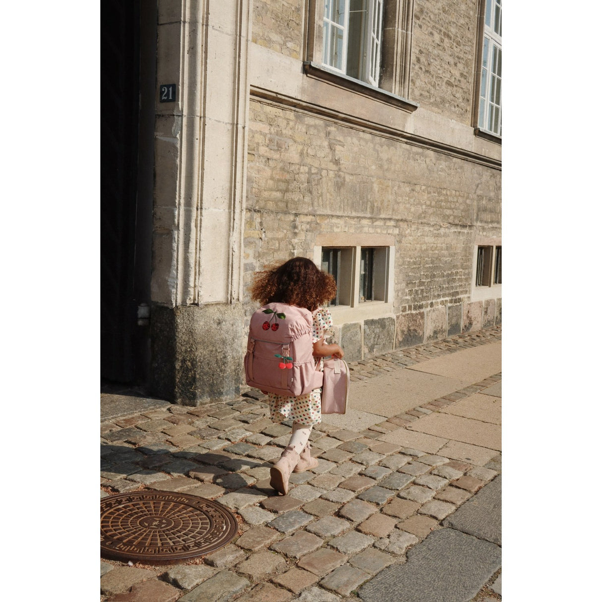 Konges Sløjd Mahogany Rose Clover Schoolbag