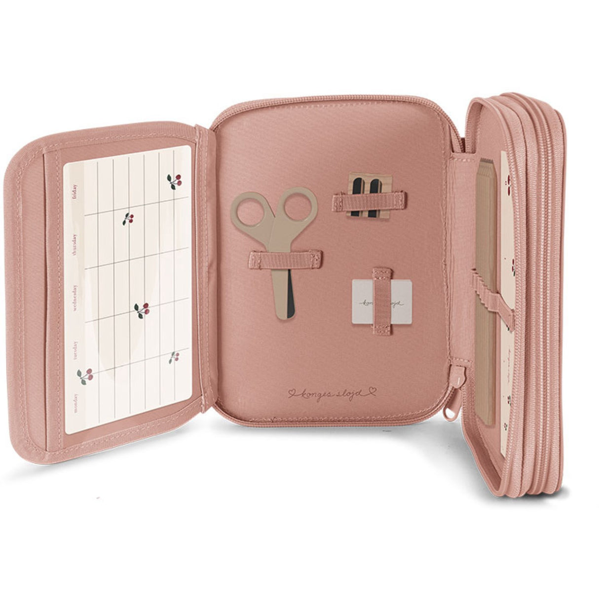 Konges Sløjd Mahogany Rose Clover Pencil Case