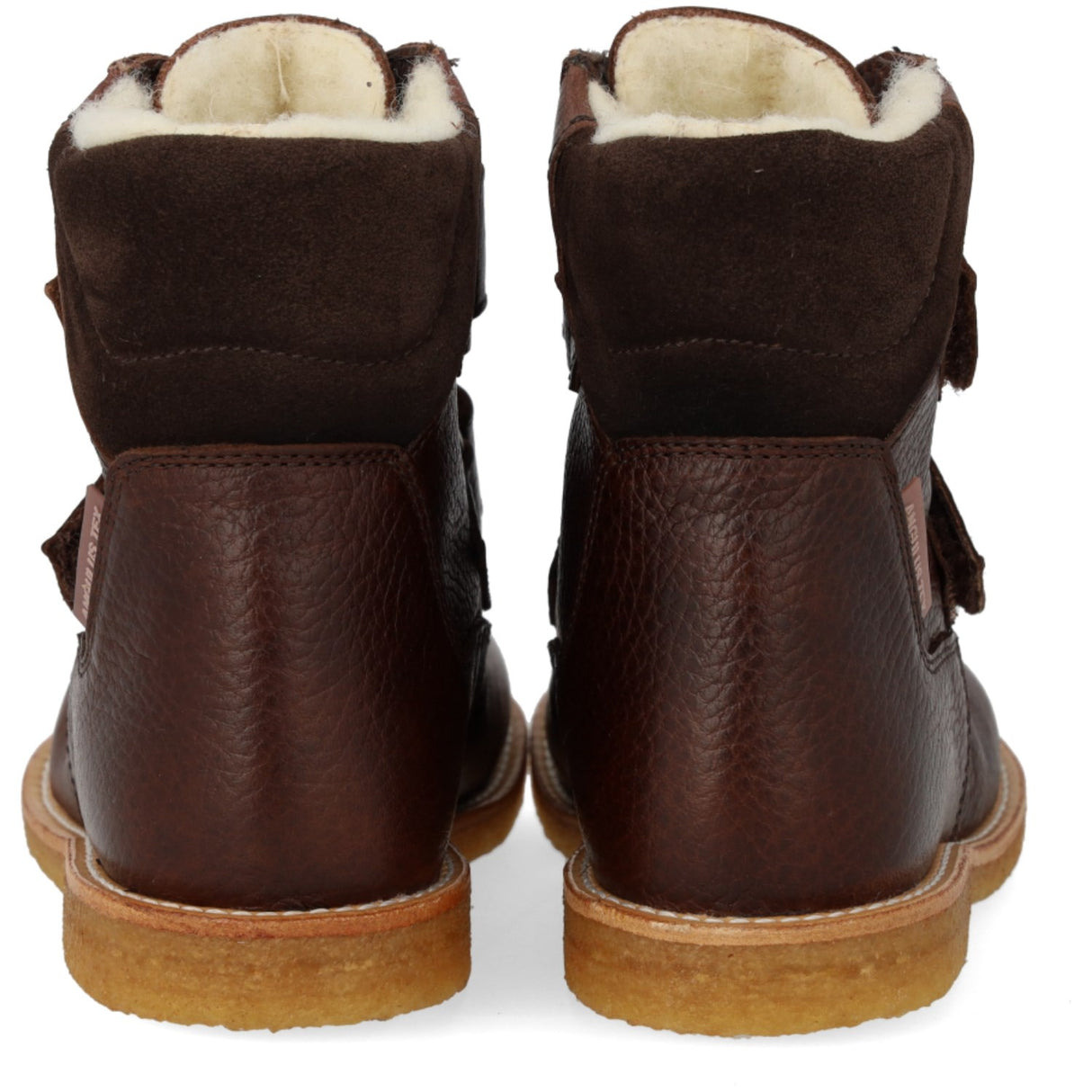 Angulus Dark Brown/Dark Brown TEX Boot with Velcro Closure