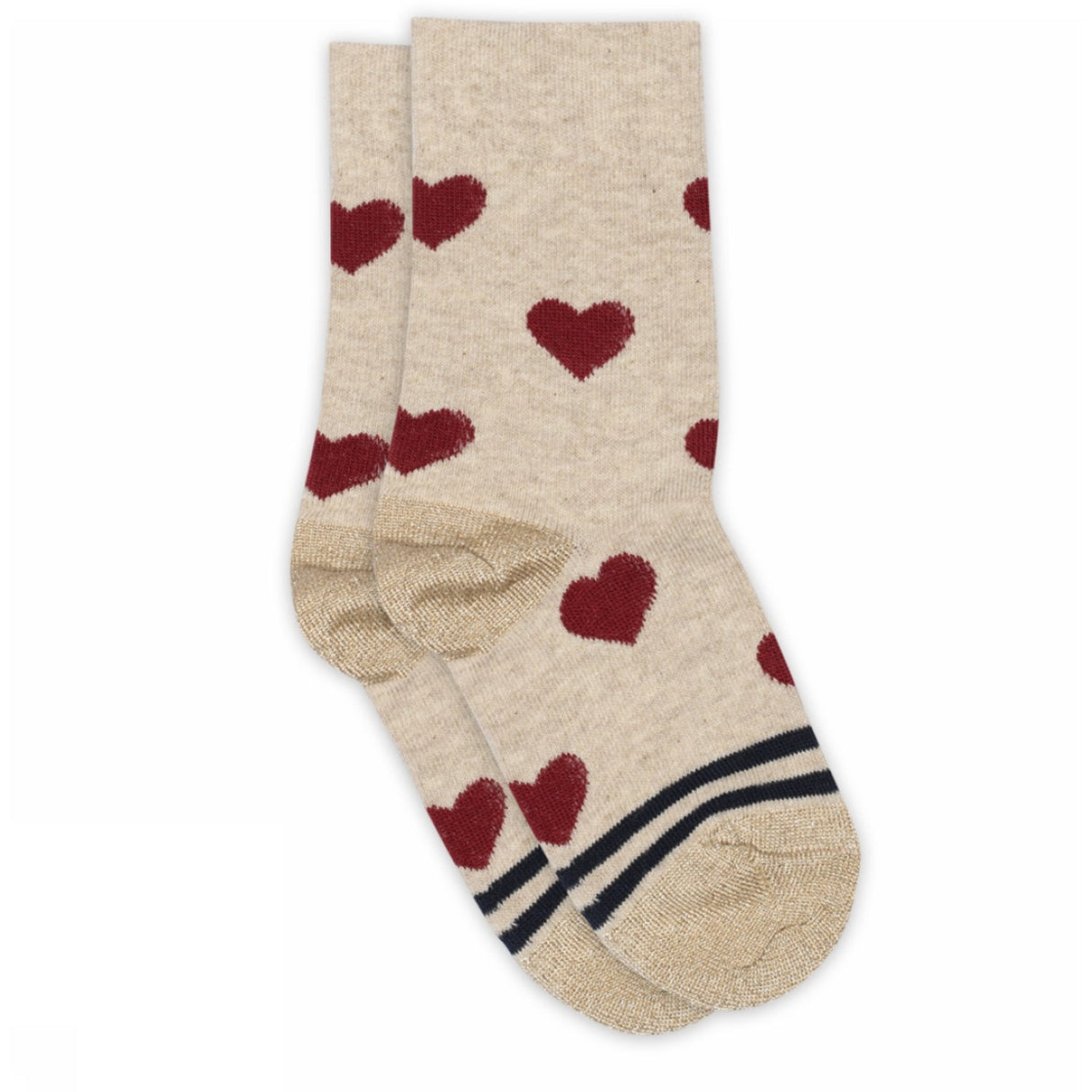 Mp Danmark Beige Melange Ada Socks