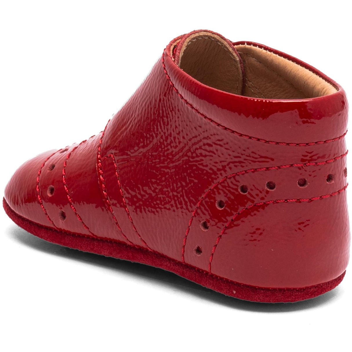 Bisgaard Red Patent Petit Home Shoe