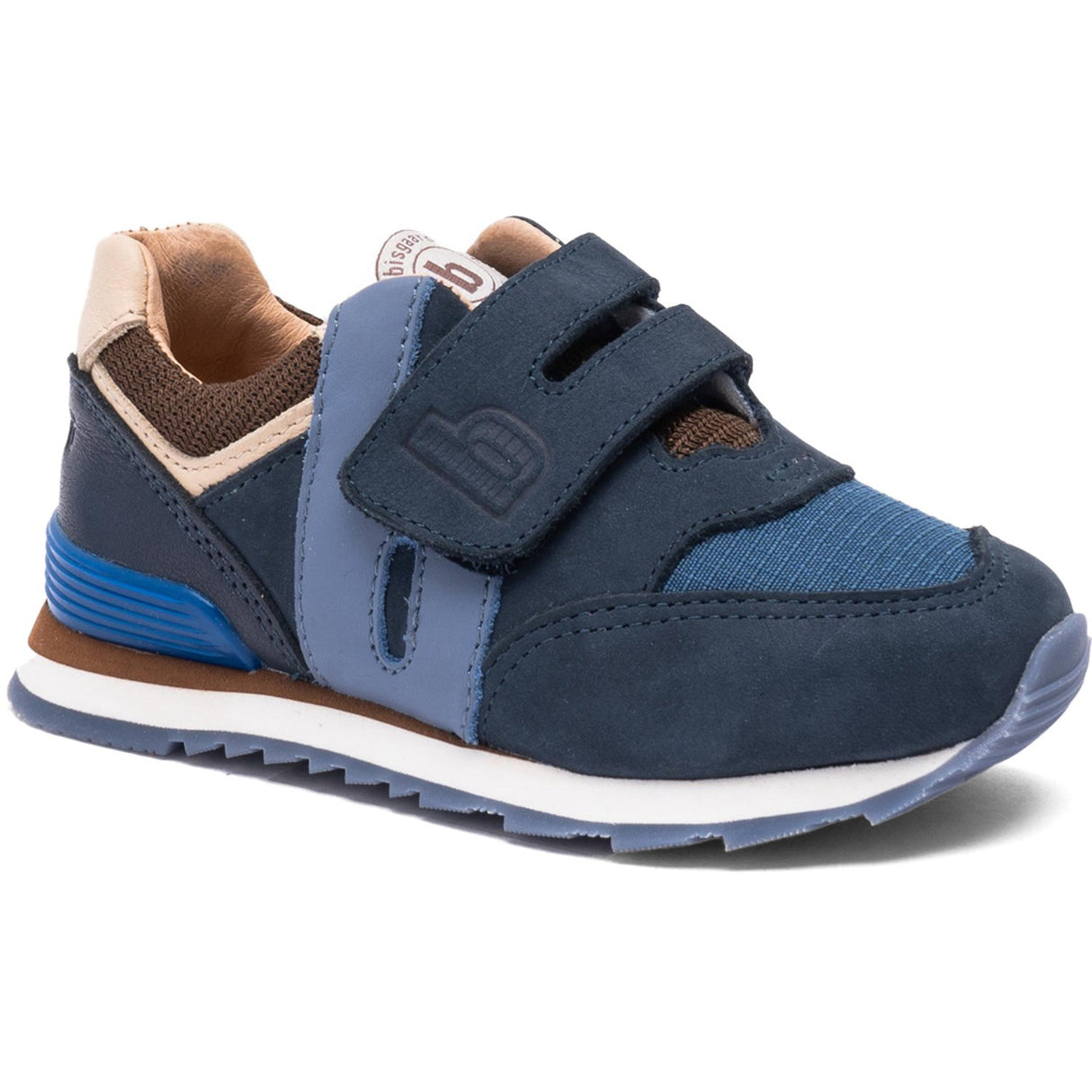 Bisgaard Navy Winston Velcro Shoe