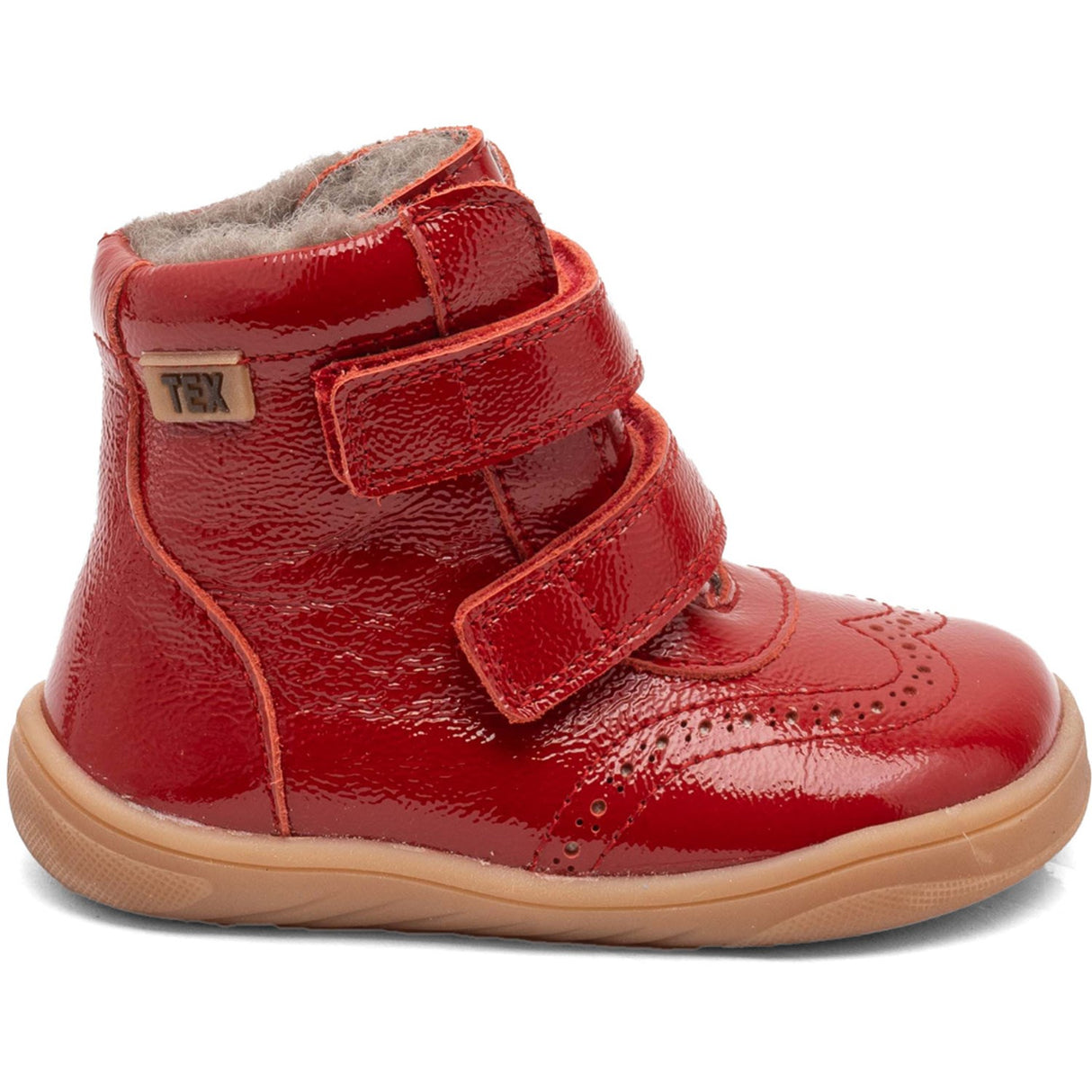 Bisgaard Red Patent Barefoot Philine Tex