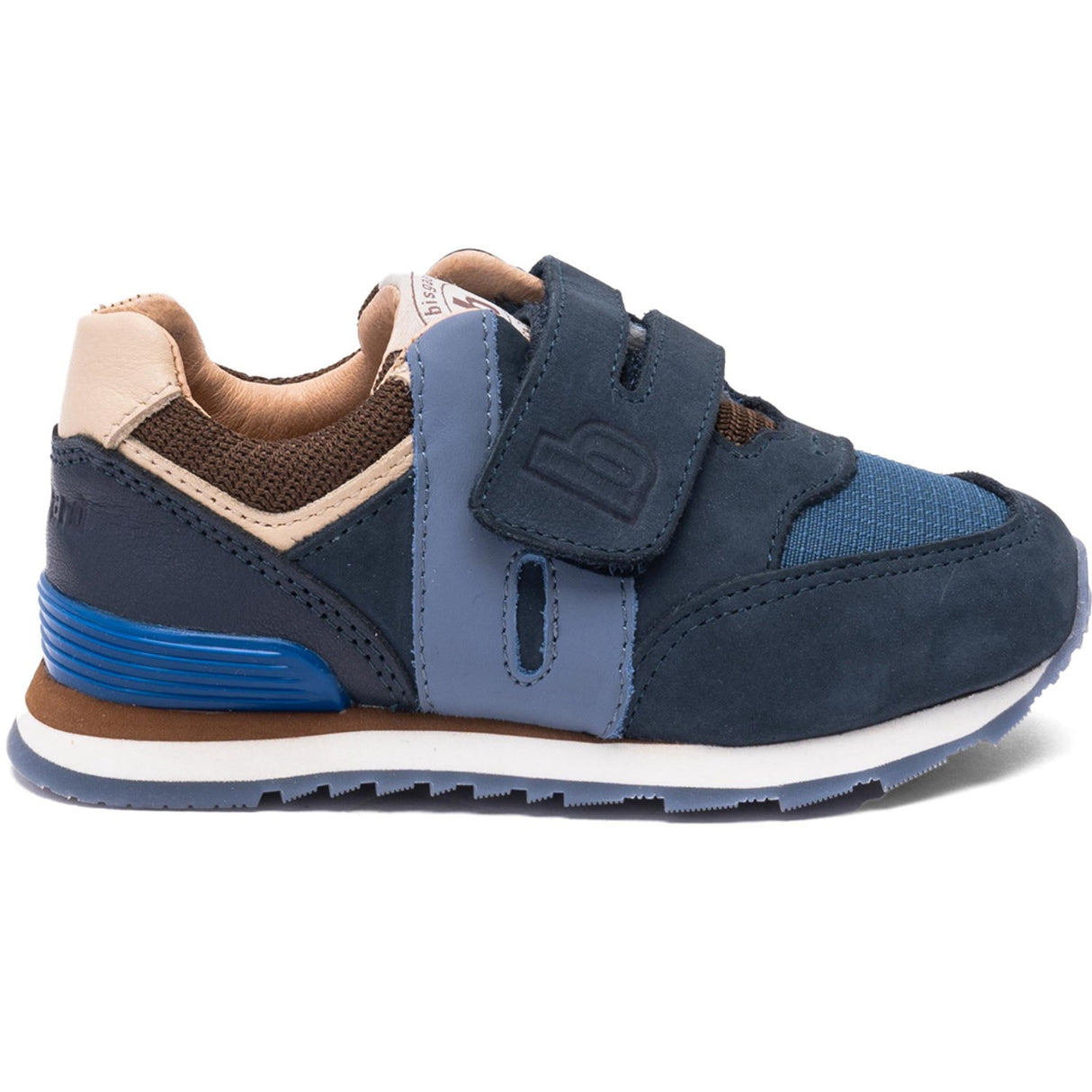 Bisgaard Navy Winston Velcro Shoe