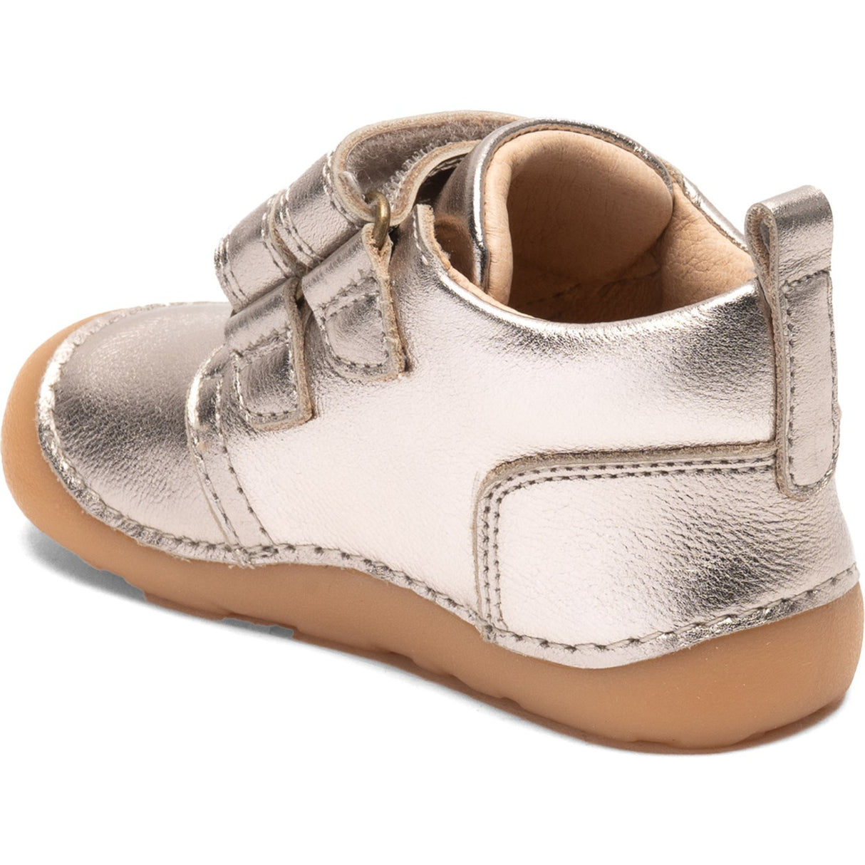 Bisgaard Gold Barefoot Carter First Shoe