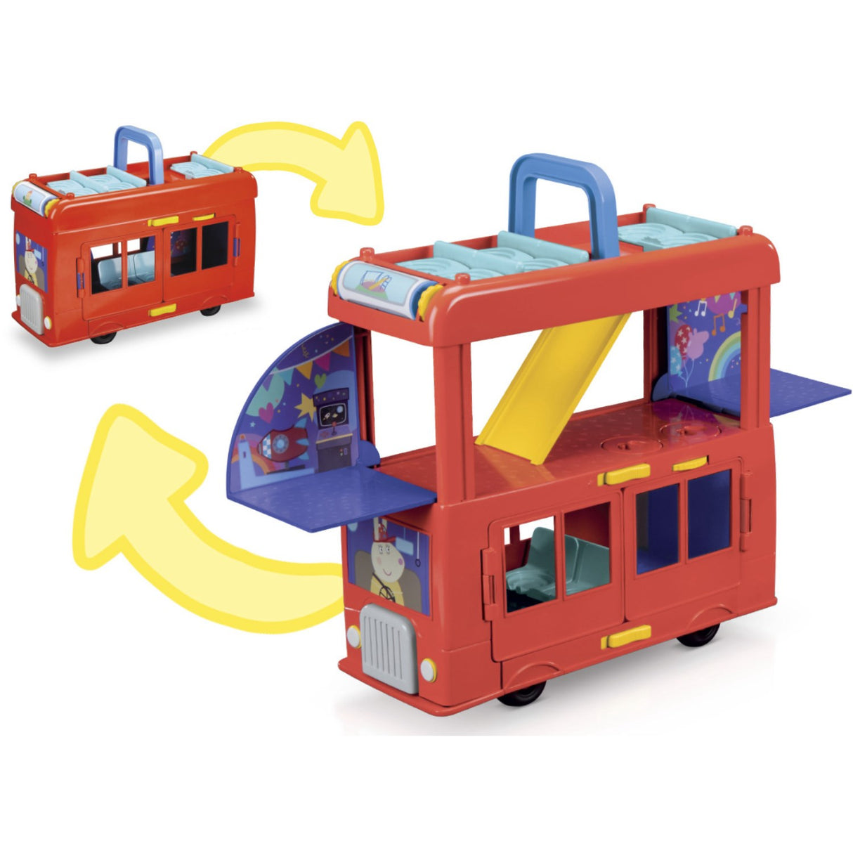 Peppa Pig 2 In 1 Party Bus