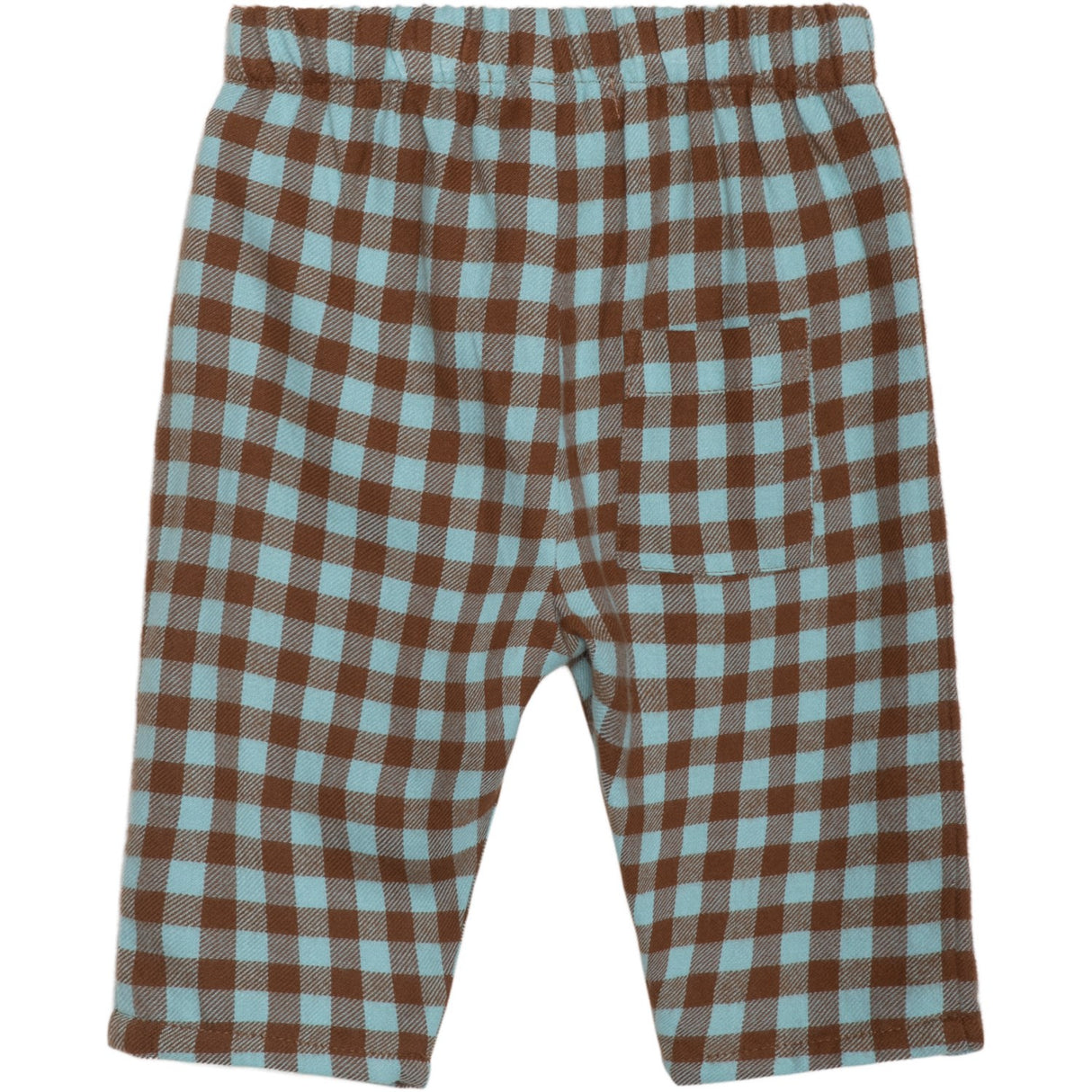 Serendipity Coffee Checks Baby Brushed Pants