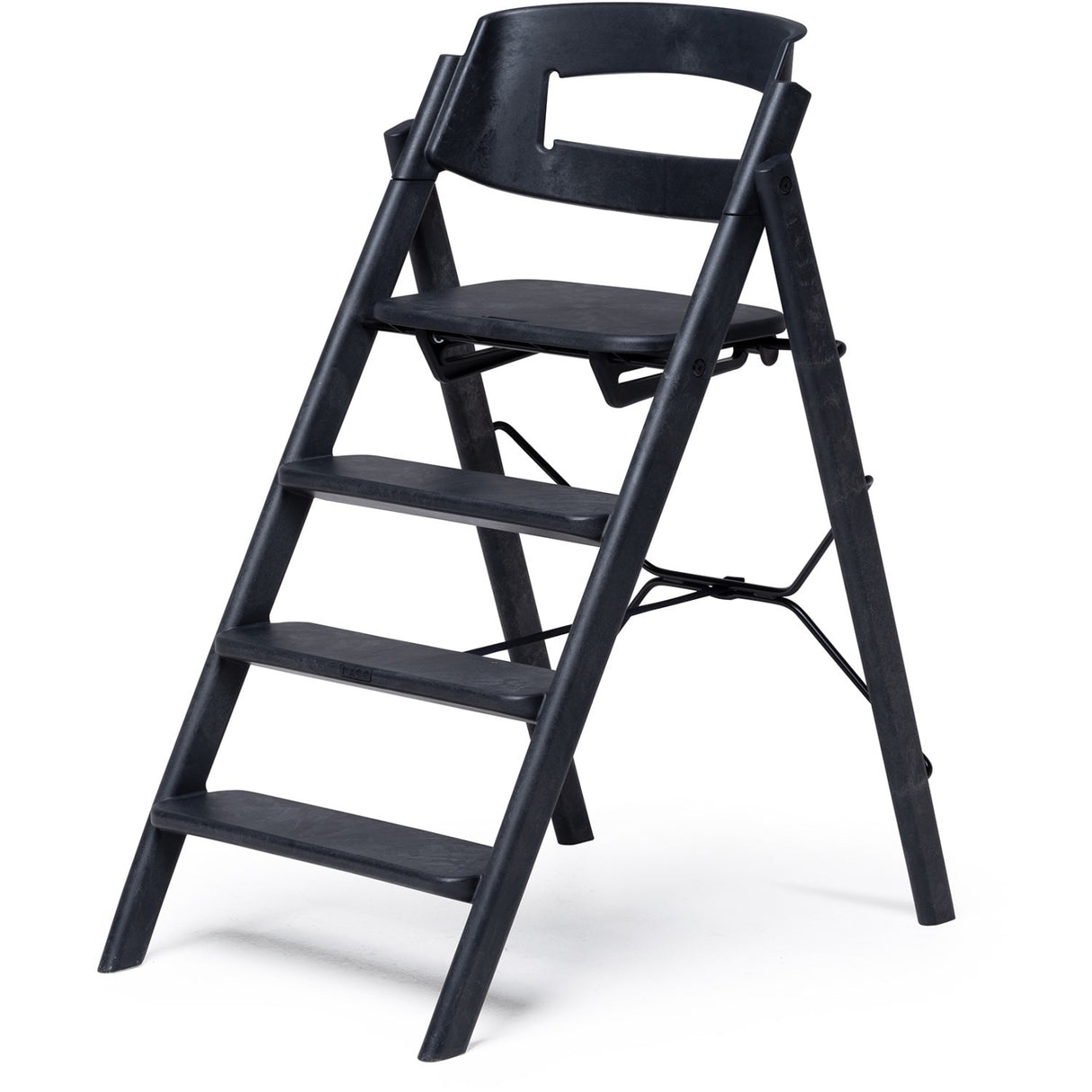 KAOS Charcoal Black Klapp High Chair Recycled