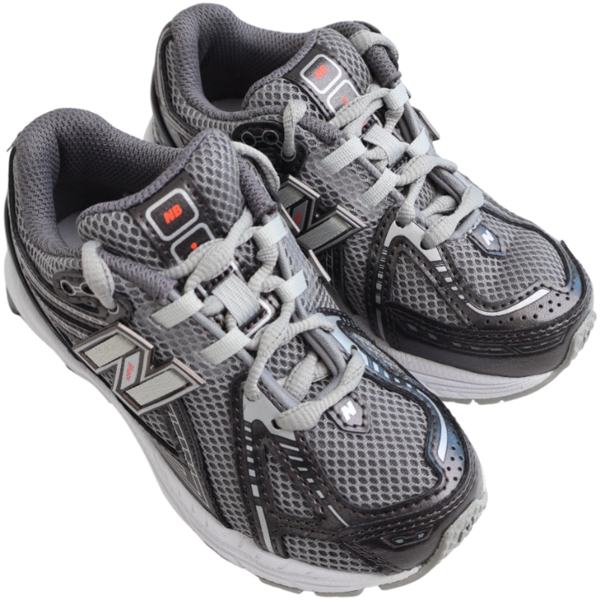 New Balance Black Metallic 1906 Kids Lace Sneakers