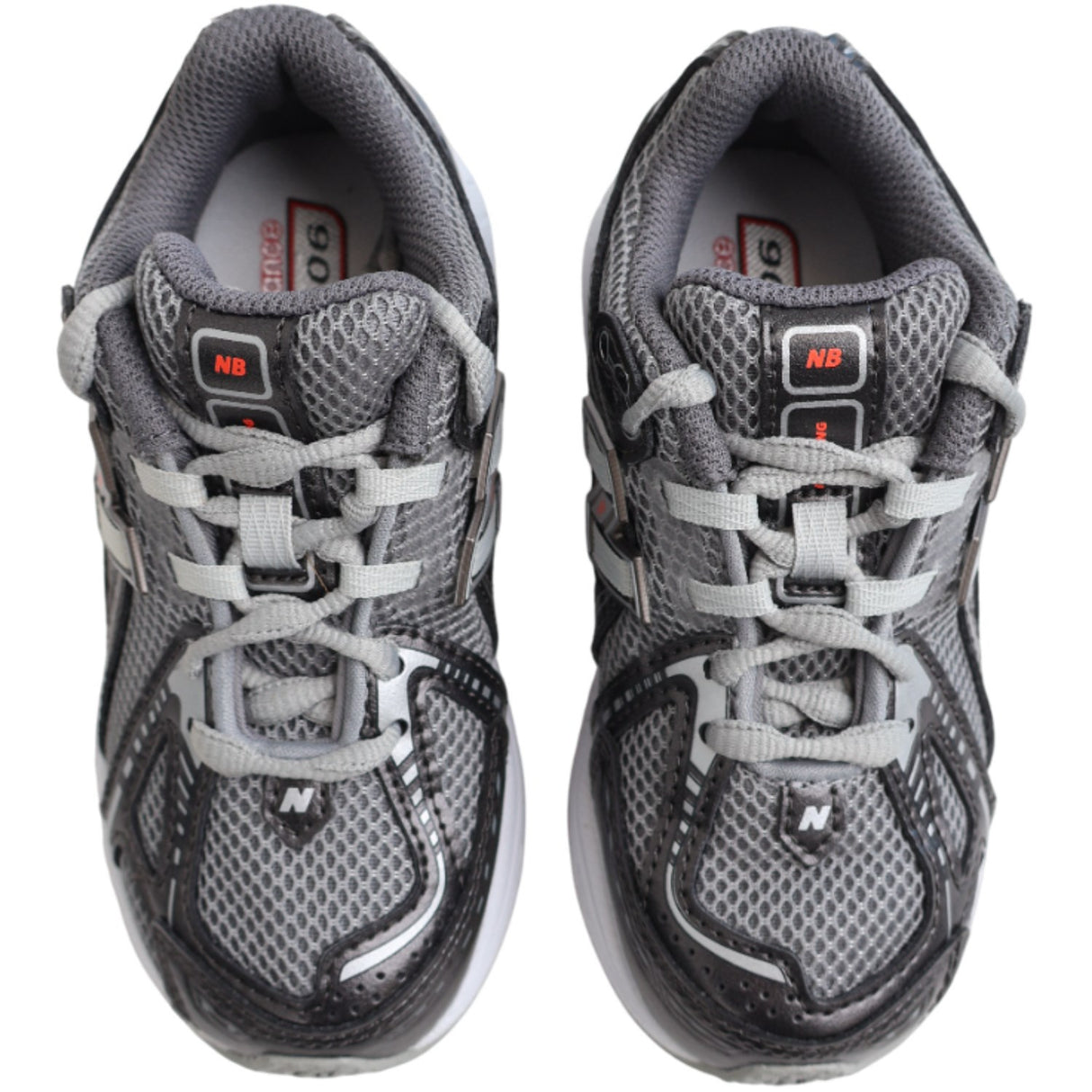 New Balance Black Metallic 1906 Kids Lace Sneakers