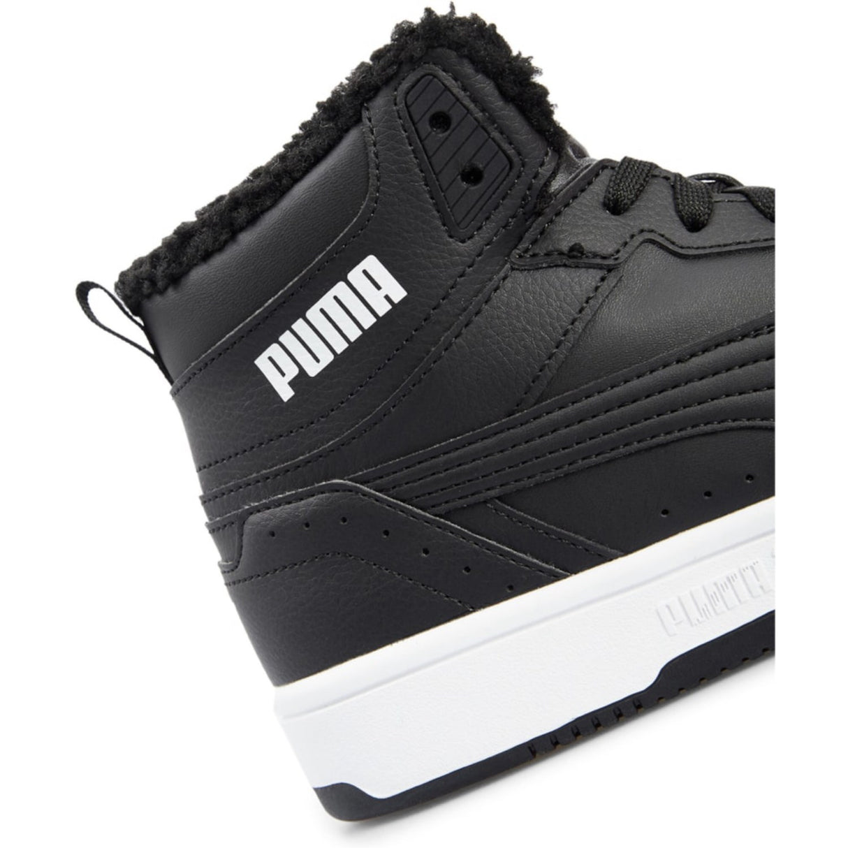 Puma Black Puma Rebound Joy Fur Jr Boot