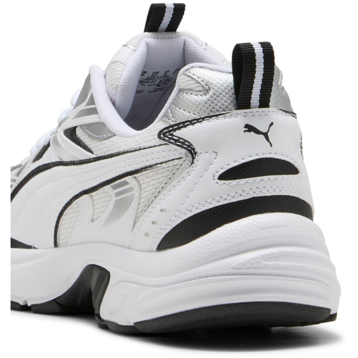 Puma White Milenio Tech Sneakers