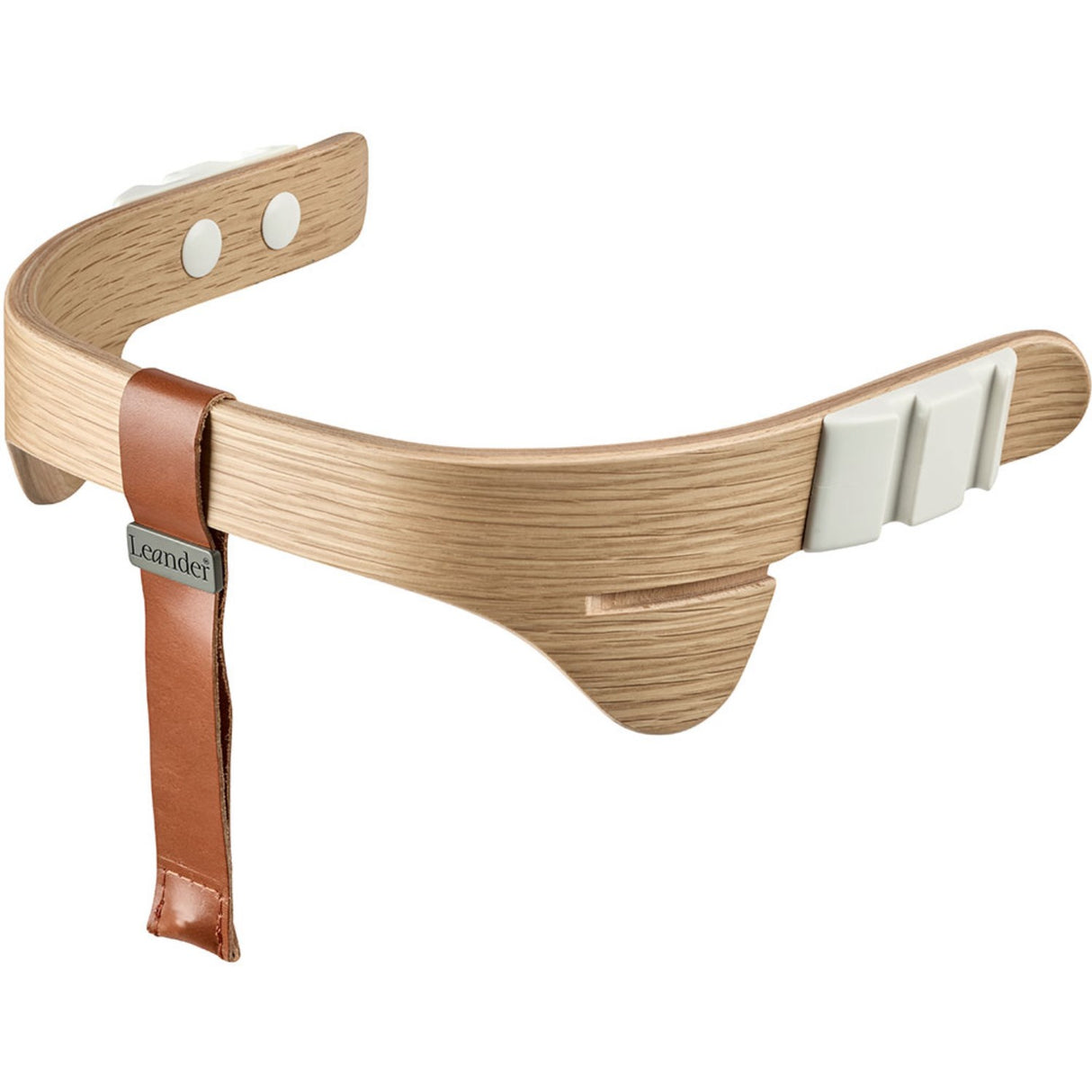 Leander Oak Nature Safety Bar For Leander High Chair