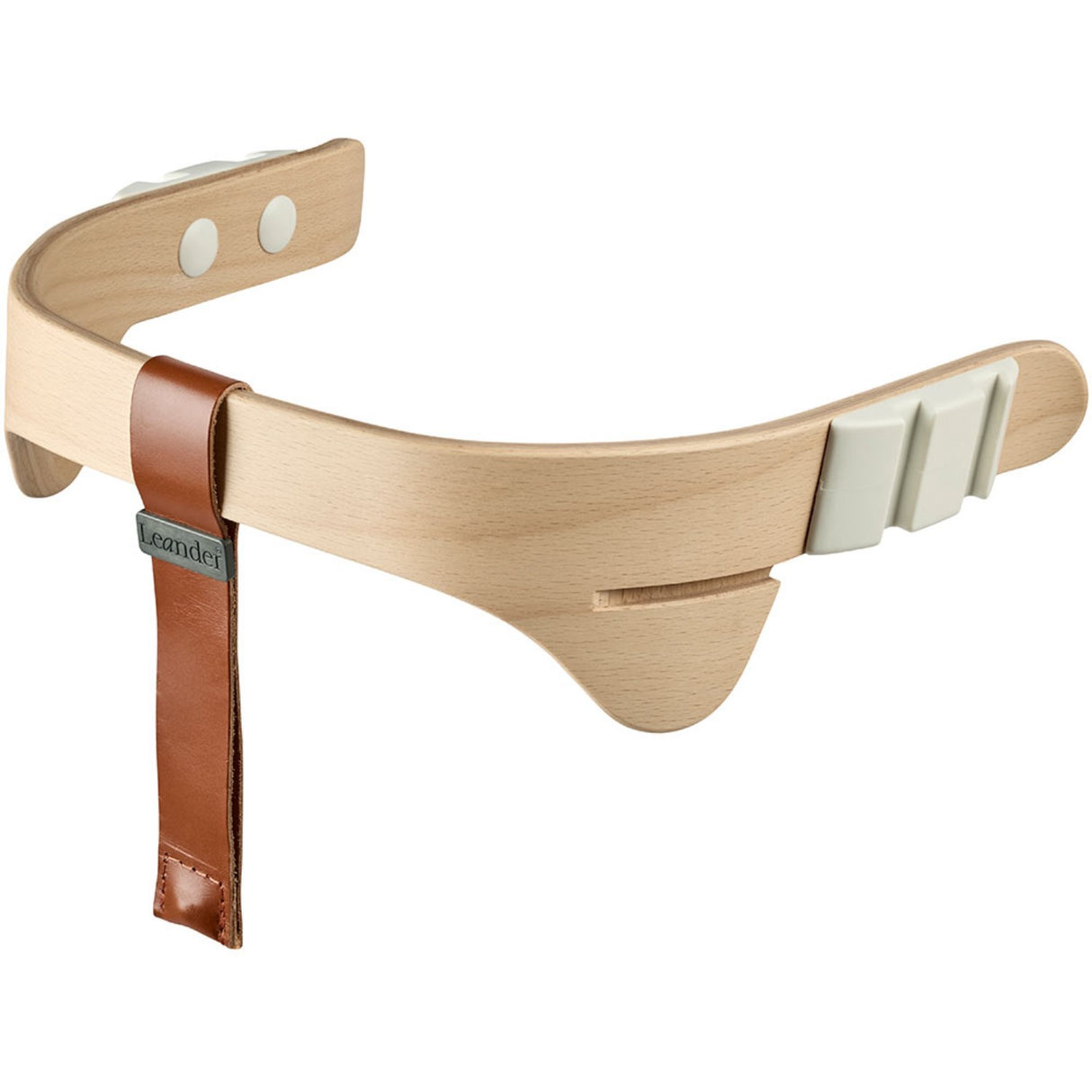 Leander Beech Nature Safety Bar For Leander High Chair