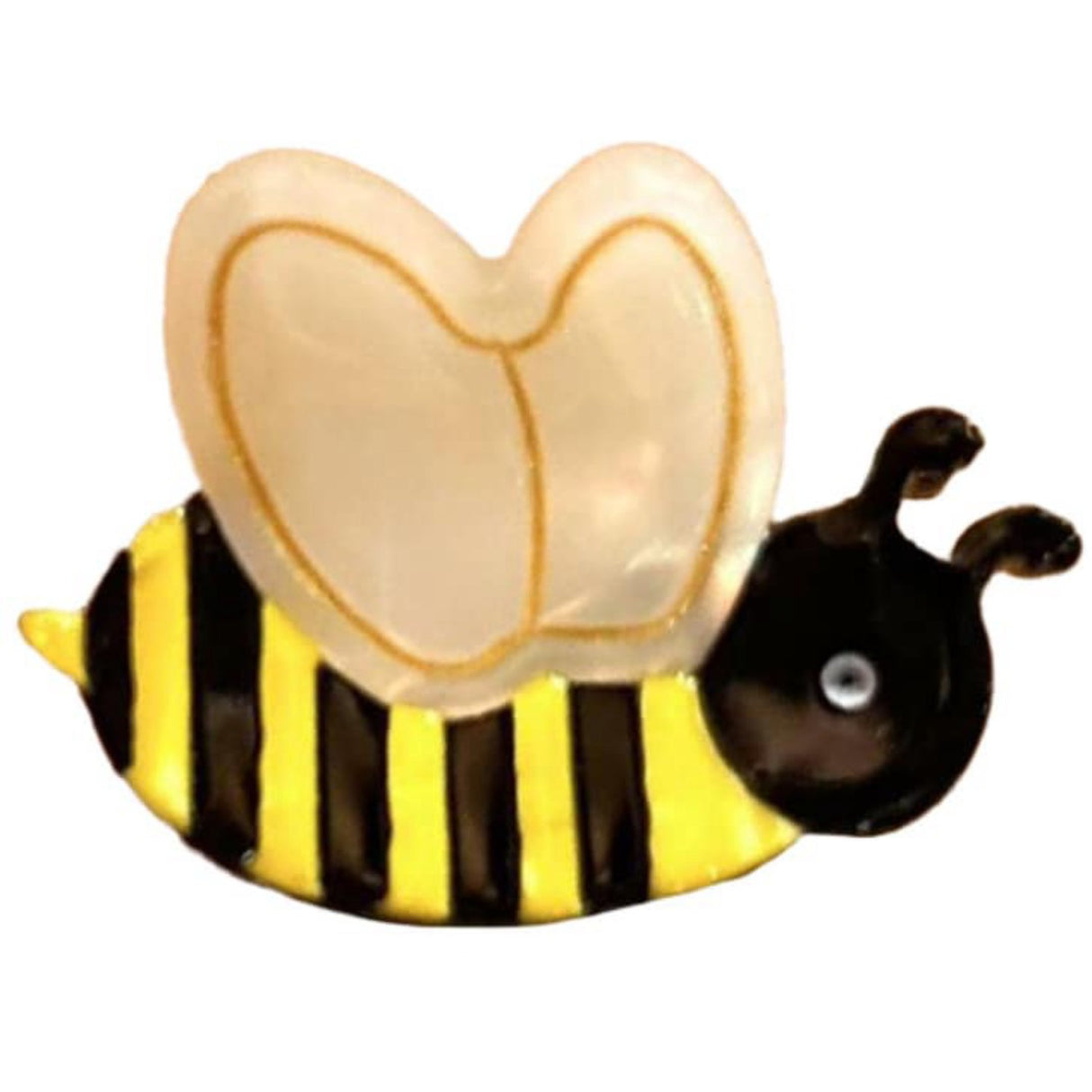 Bow's by Stær Yellow/Black Mini Bee Hair Clip