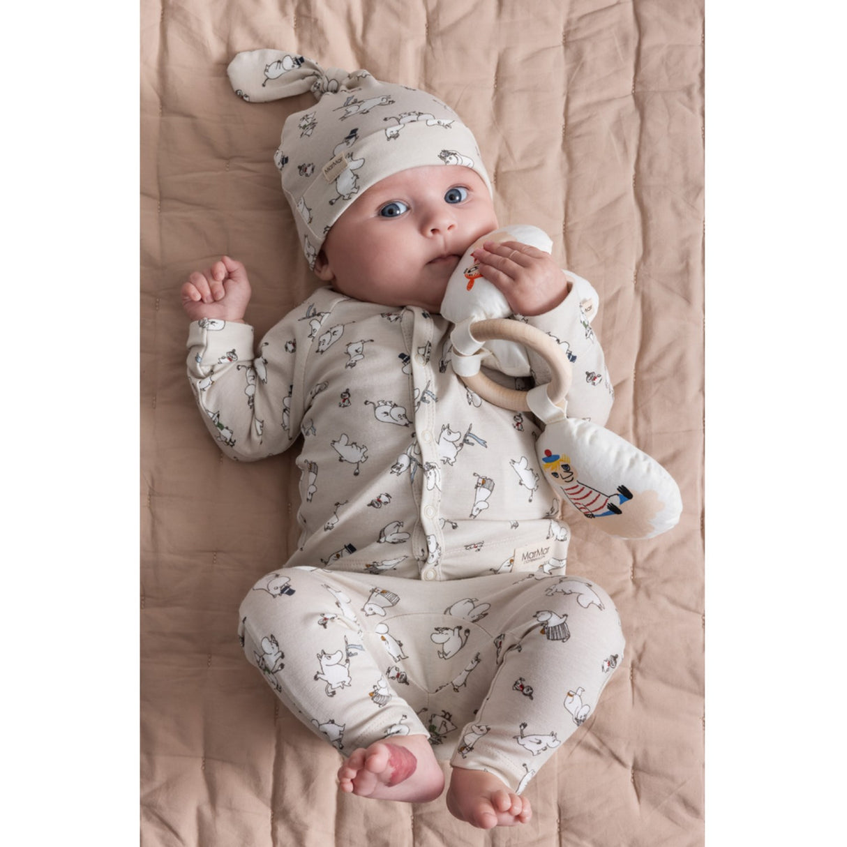 MarMar New Born Modal Smooth Print Moomin Aiki Hat