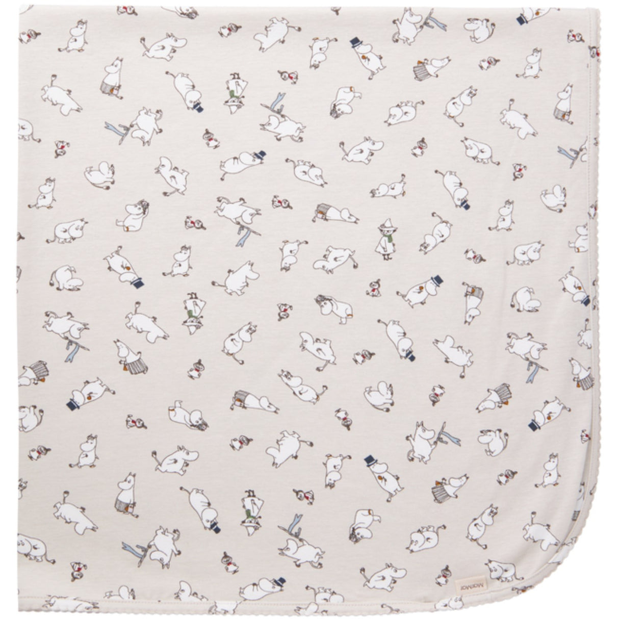 MarMar New Born Modal Smooth Print Moomin Alida Blanket