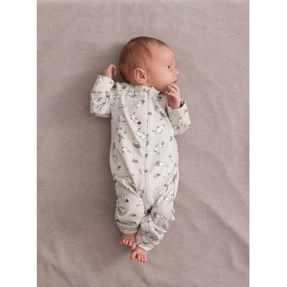 MarMar Modal Smooth Print Moomin Onesies Zip