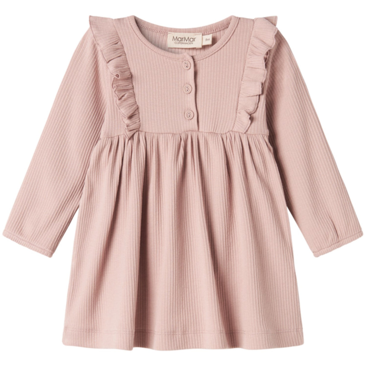 MarMar Modal Faded Rose Rosa Frill Dress