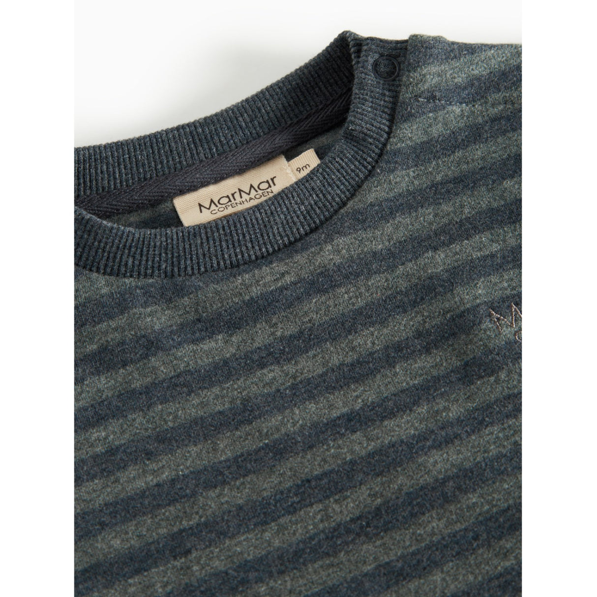 MarMar Modal Sweat Forest Stripe Mel. Tammas B Blouse