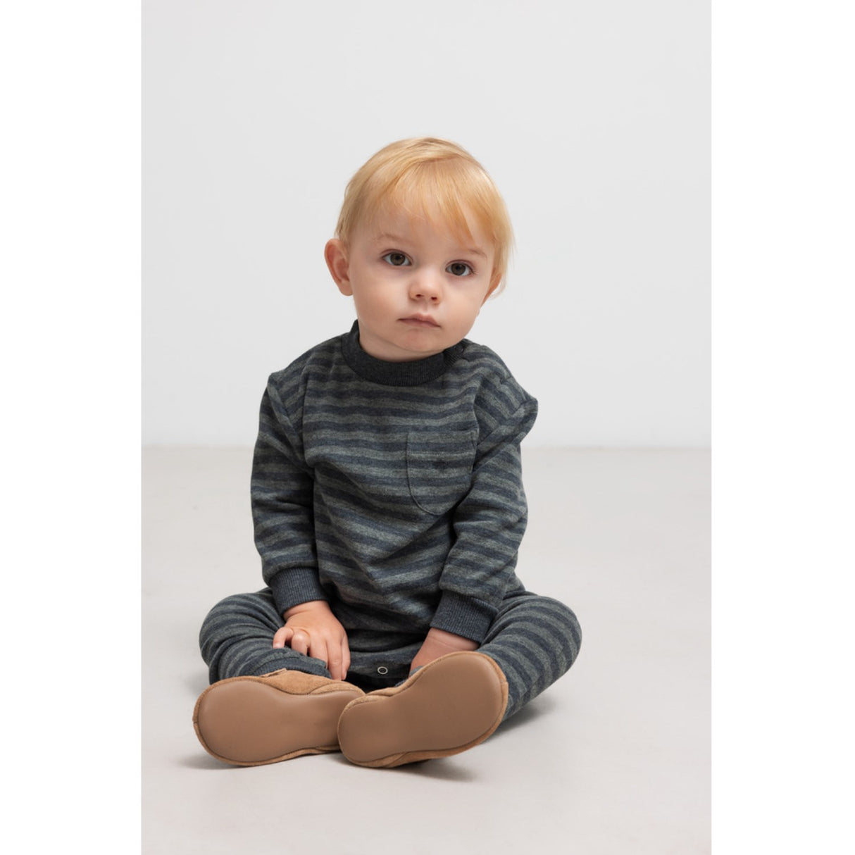 MarMar Modal Sweat Forest Stripe Mel. Tammas B Blouse