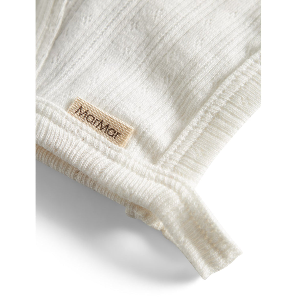 MarMar Modal Pointelle Gentle White Hoody