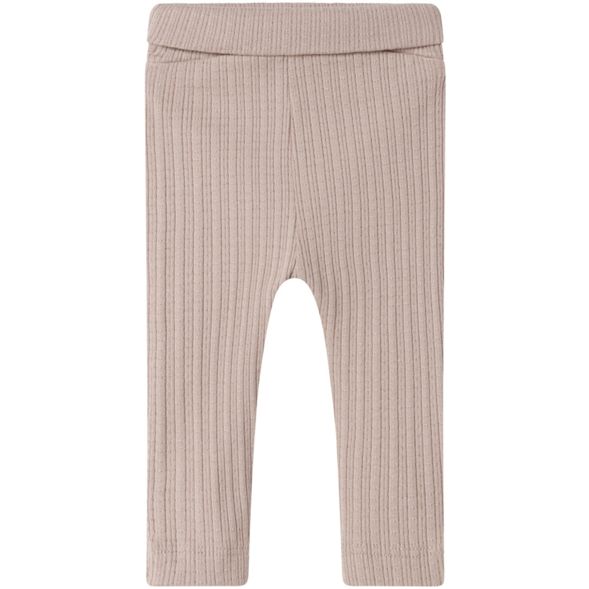 MarMar New Born Modal Pointelle Rib Soft Beige Piva Pants