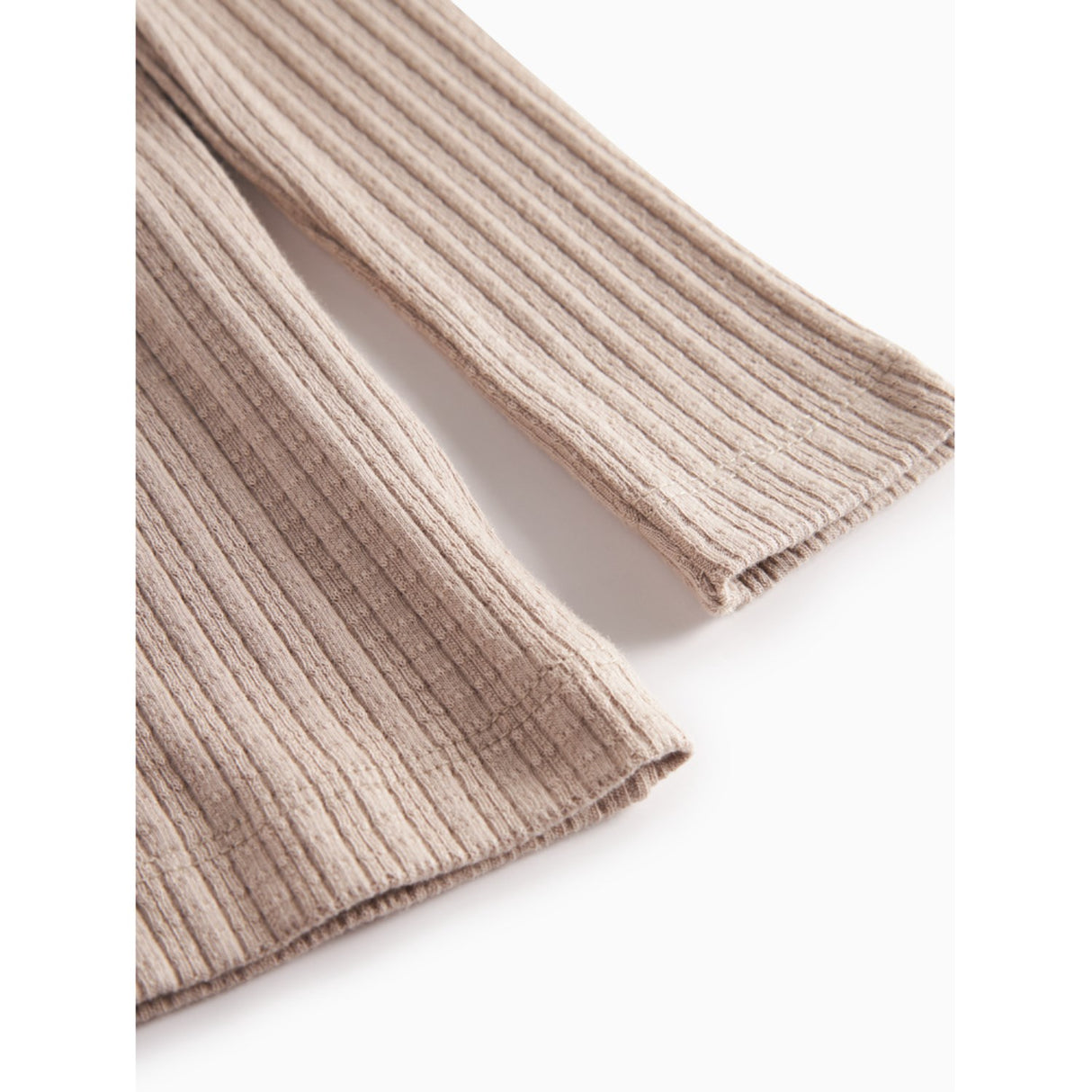 MarMar Modal Pointelle Rib Soft Beige Tamra Blouse