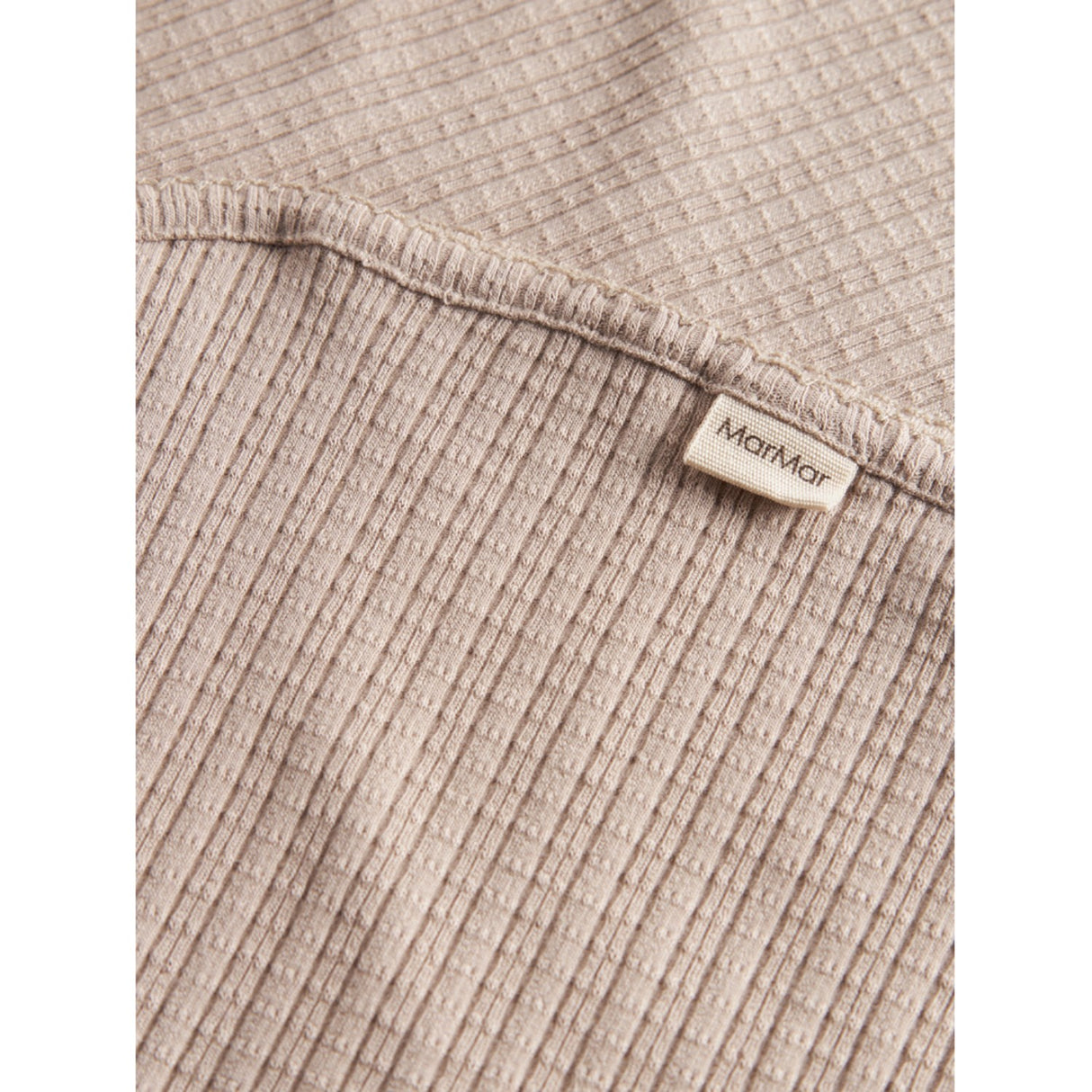 MarMar New Born Modal Pointelle Rib Soft Beige Alida Blanket