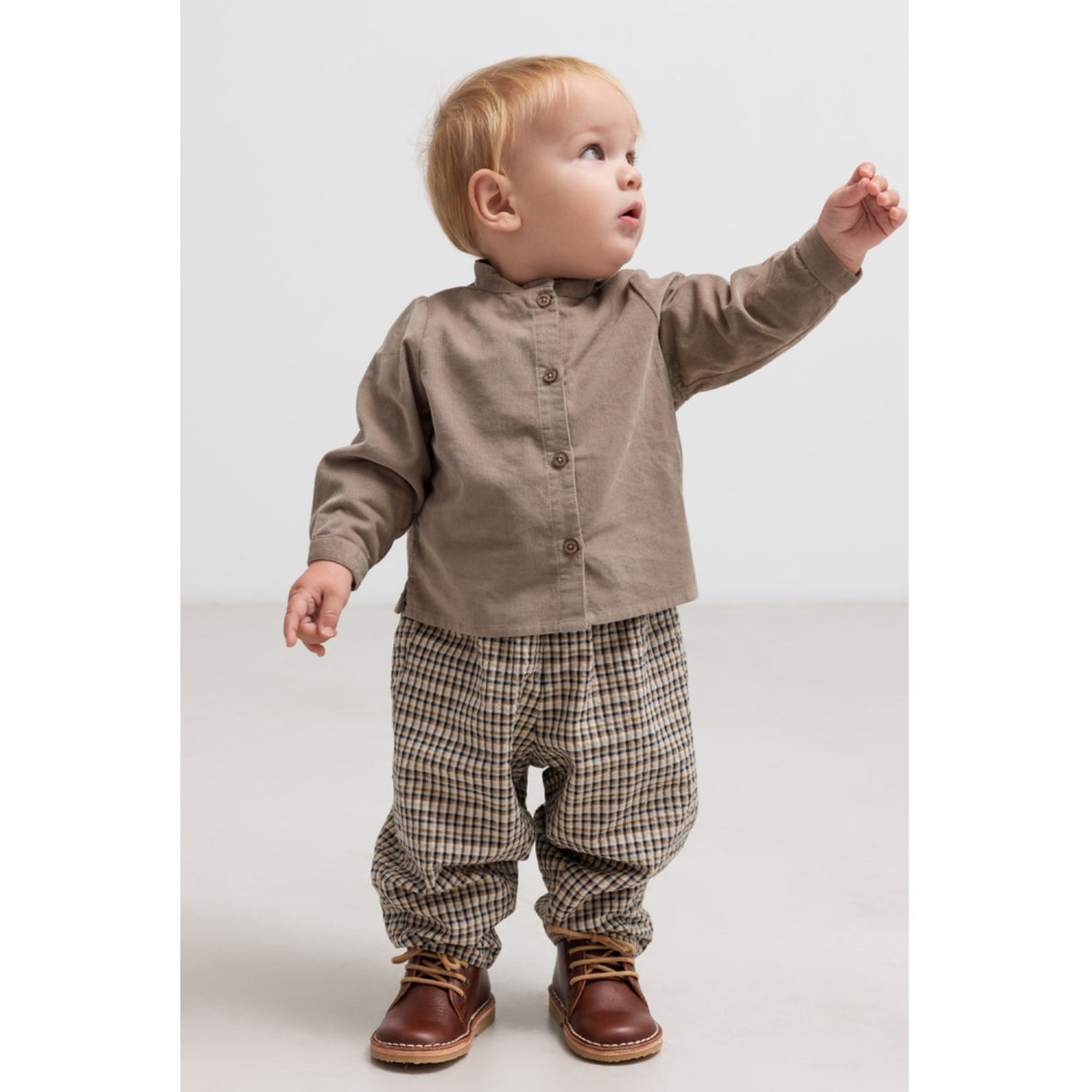 MarMar Fine Cord Mud Tomi B Shirt