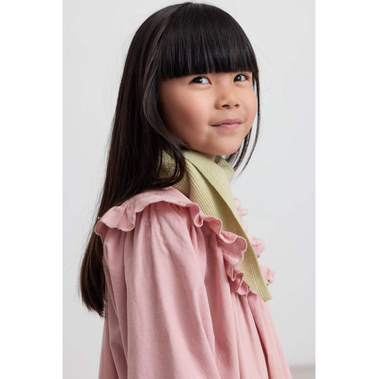 MarMar Fine Cord Soft Berry Delina LS Dress