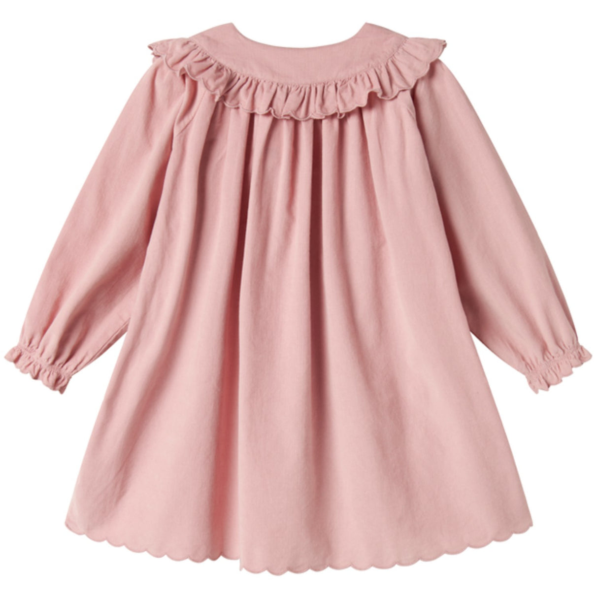 MarMar Fine Cord Soft Berry Delina LS Dress