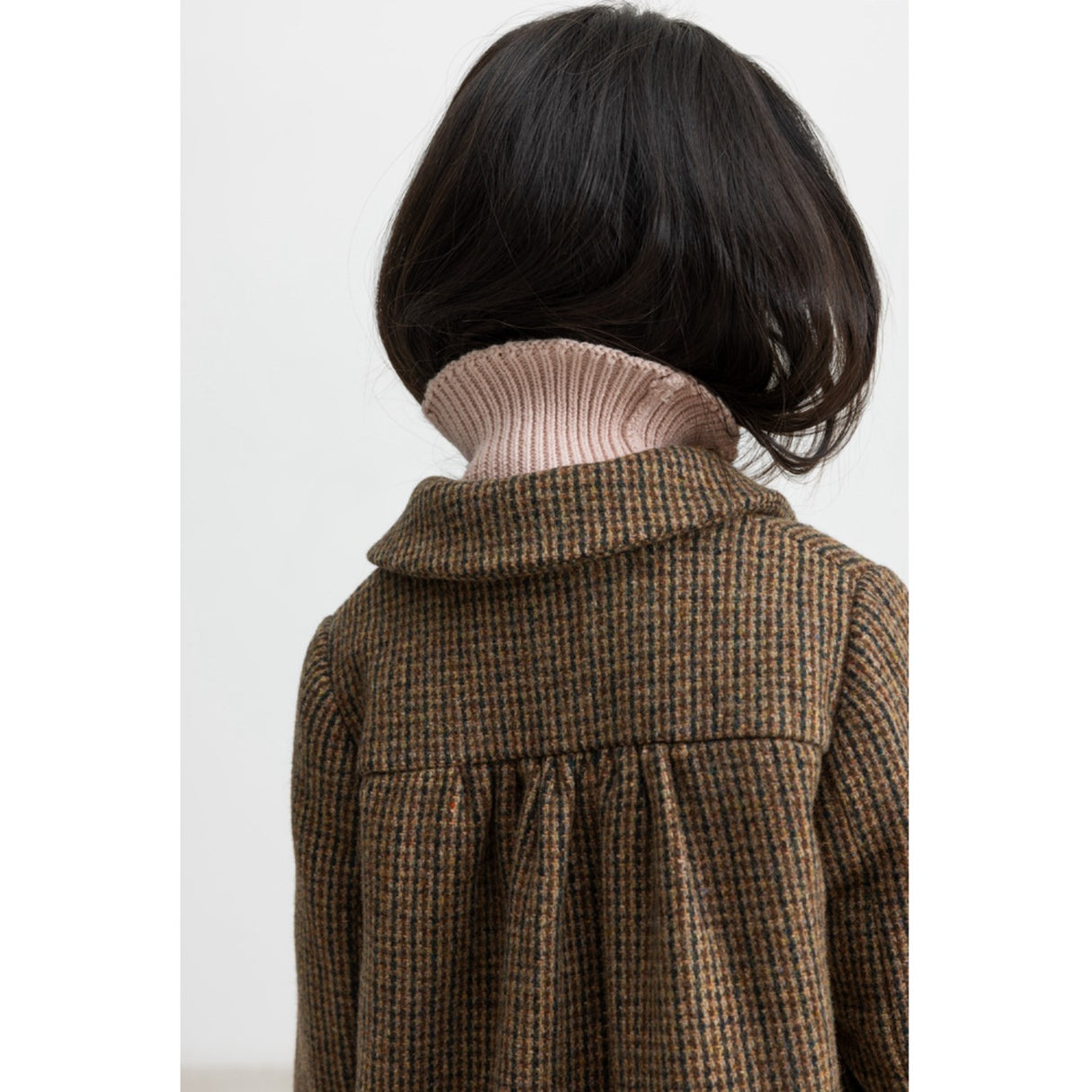 MarMar Wool Check Earthy Check Olive Jacket