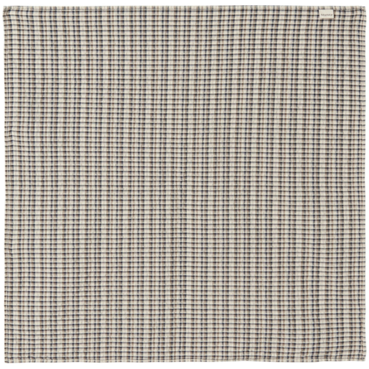 MarMar Seersucker Check Pilot Navy Check Airo Scarf