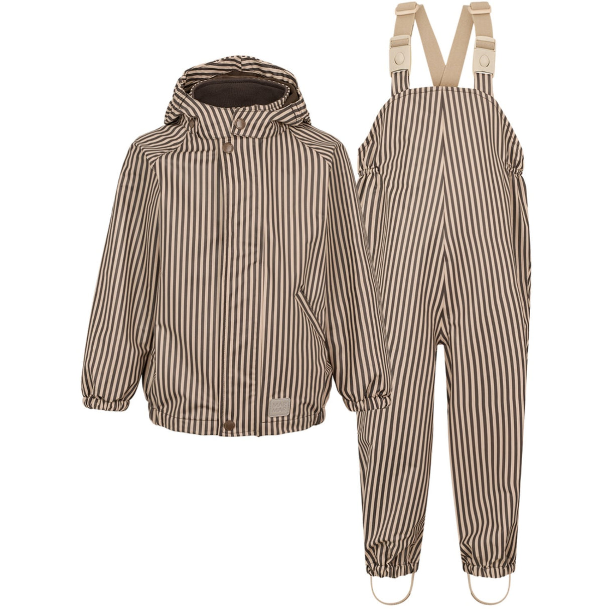 MarMar Rainwear Brown Stripe Oddy Set