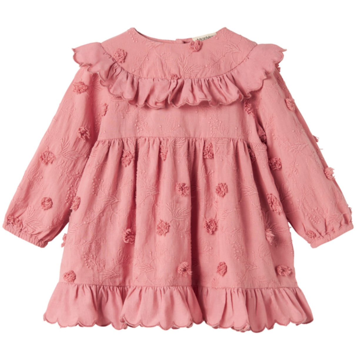 MarMar Embroidery Pink Delight Deas LS Dress