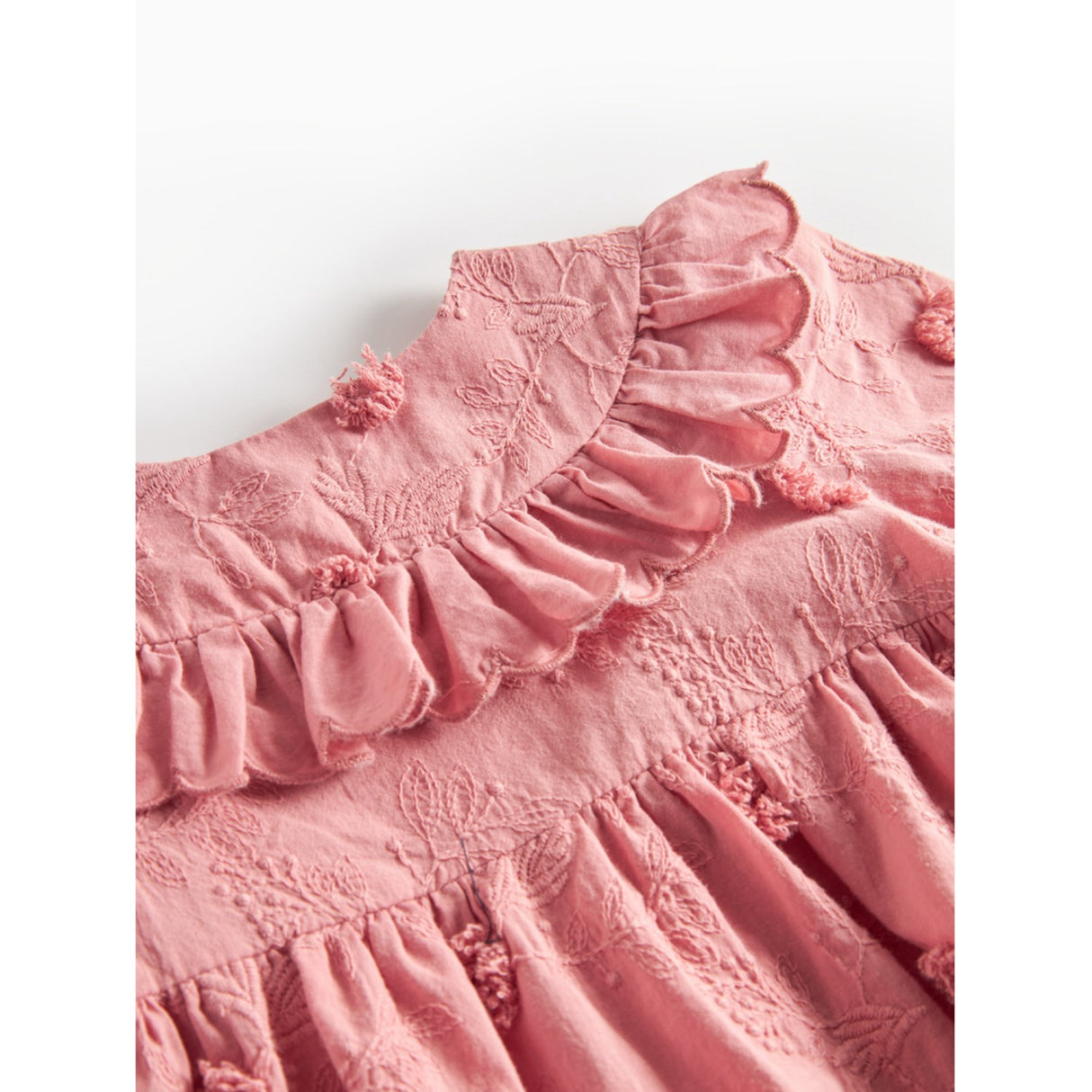 MarMar Embroidery Pink Delight Deas LS Dress