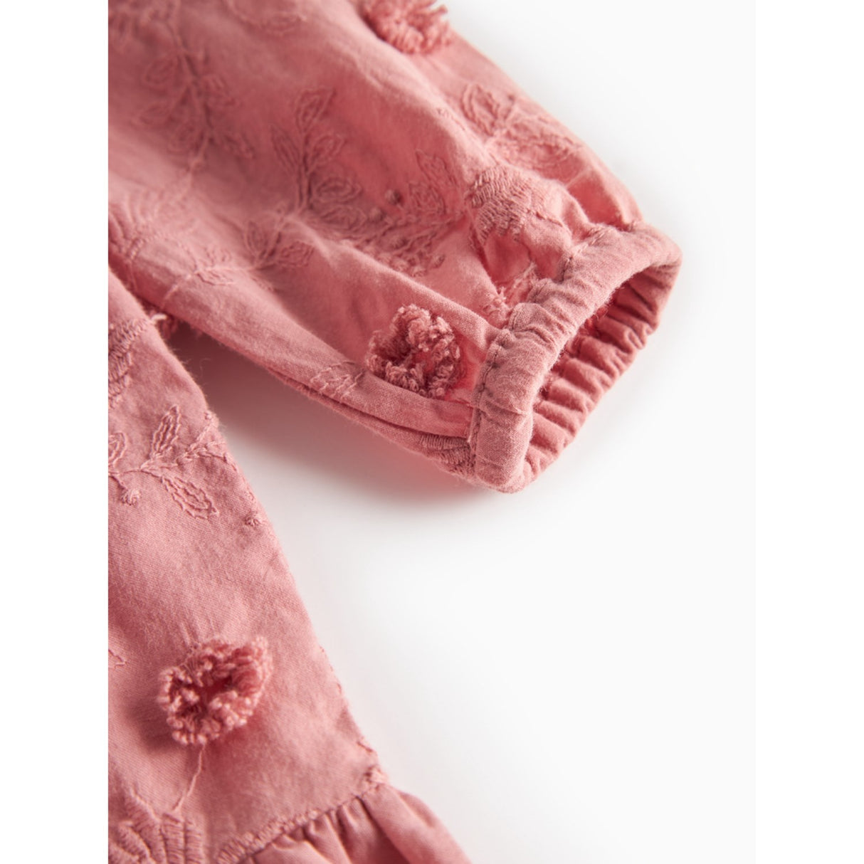 MarMar Embroidery Pink Delight Deas LS Dress