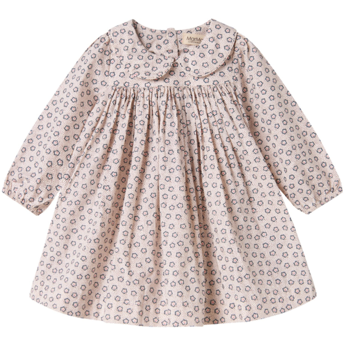 MarMar Poplin Autumn Flower Dulla LS Dress