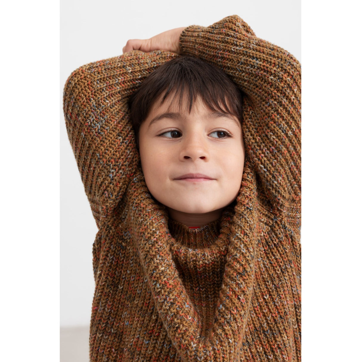 MarMar Cotton Knit Spacedye Dark Bronze Space Teno Knit