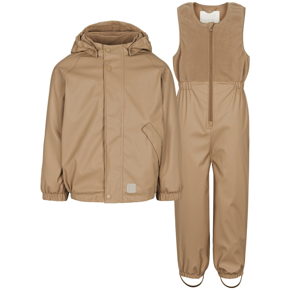 MarMar Rainwear Fleece Sepia Brown Obo Set