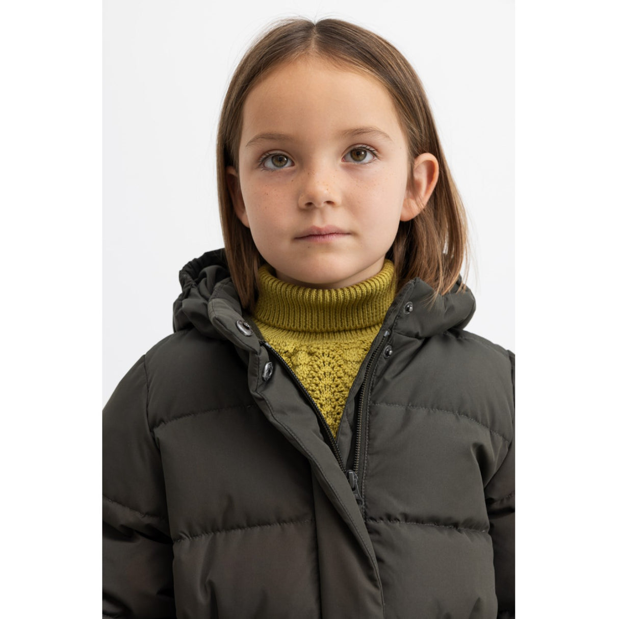 MarMar Tech. Puffer Dark Moss Oxford Coat