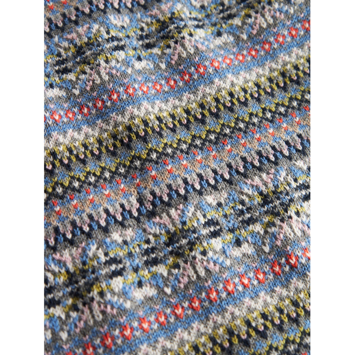 MarMar Light Cotton Wool Fair Isle Fair Isle Taj Knitted Vest