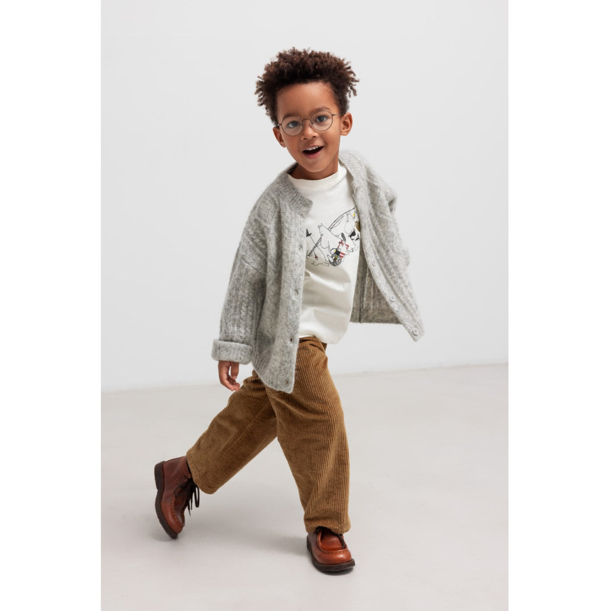 MarMar Mohair Cable Morning Dew Mel. Tavon Knit Cardigan