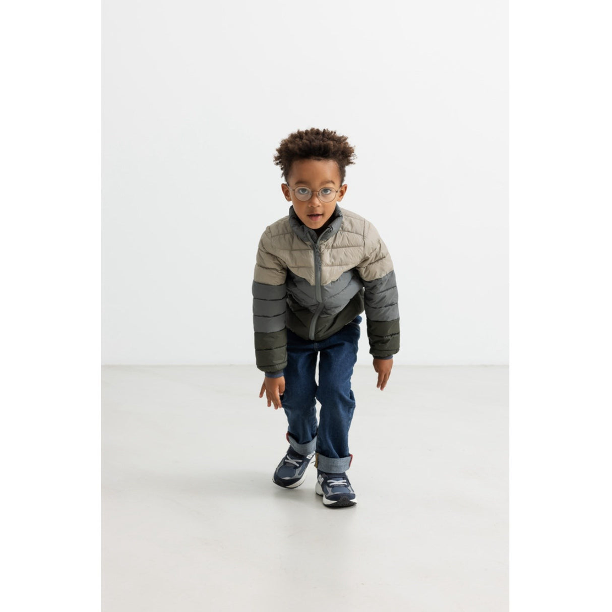 MarMar Vegan Puffer Coal Block Owe Jacket