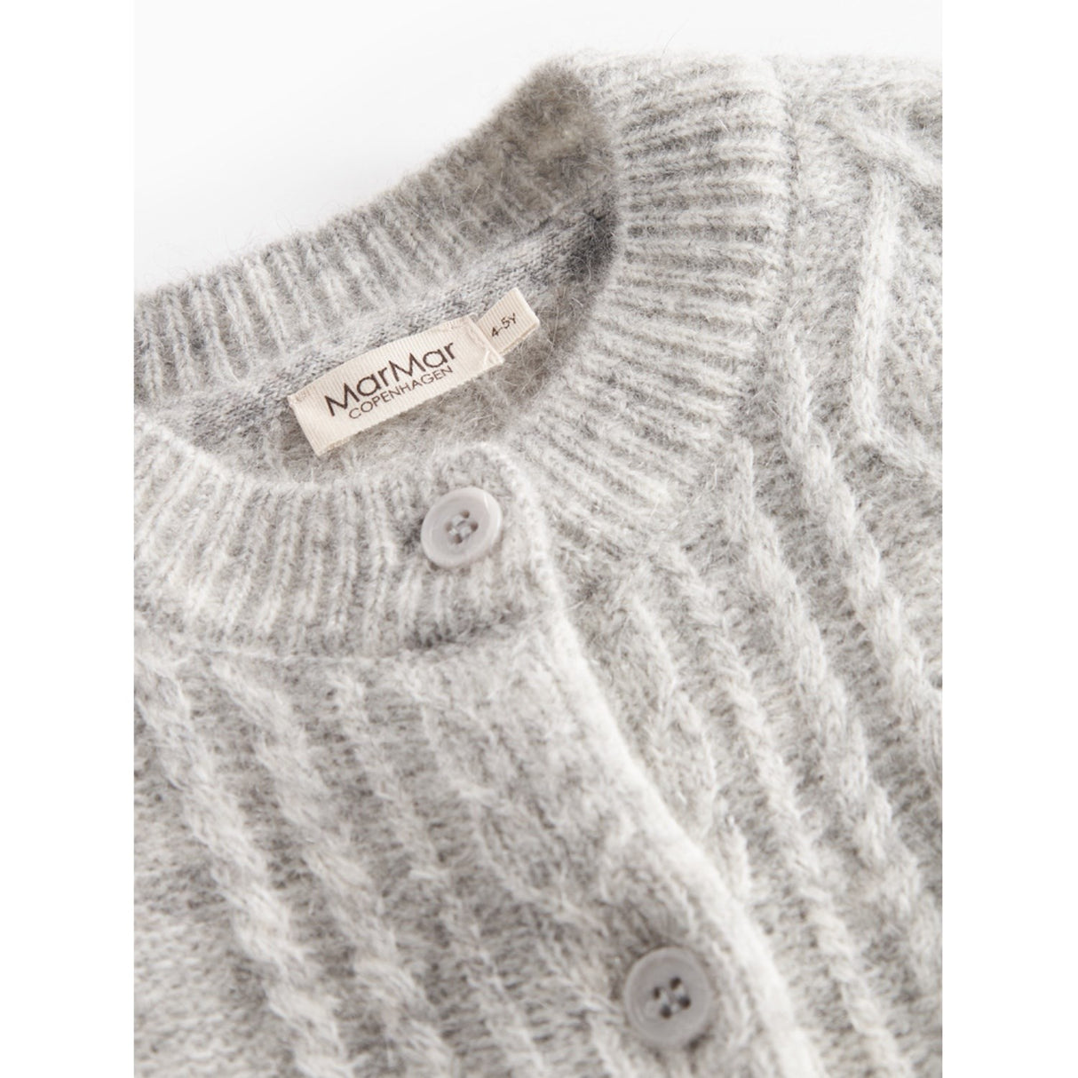 MarMar Mohair Cable Morning Dew Mel. Tavon Knit Cardigan