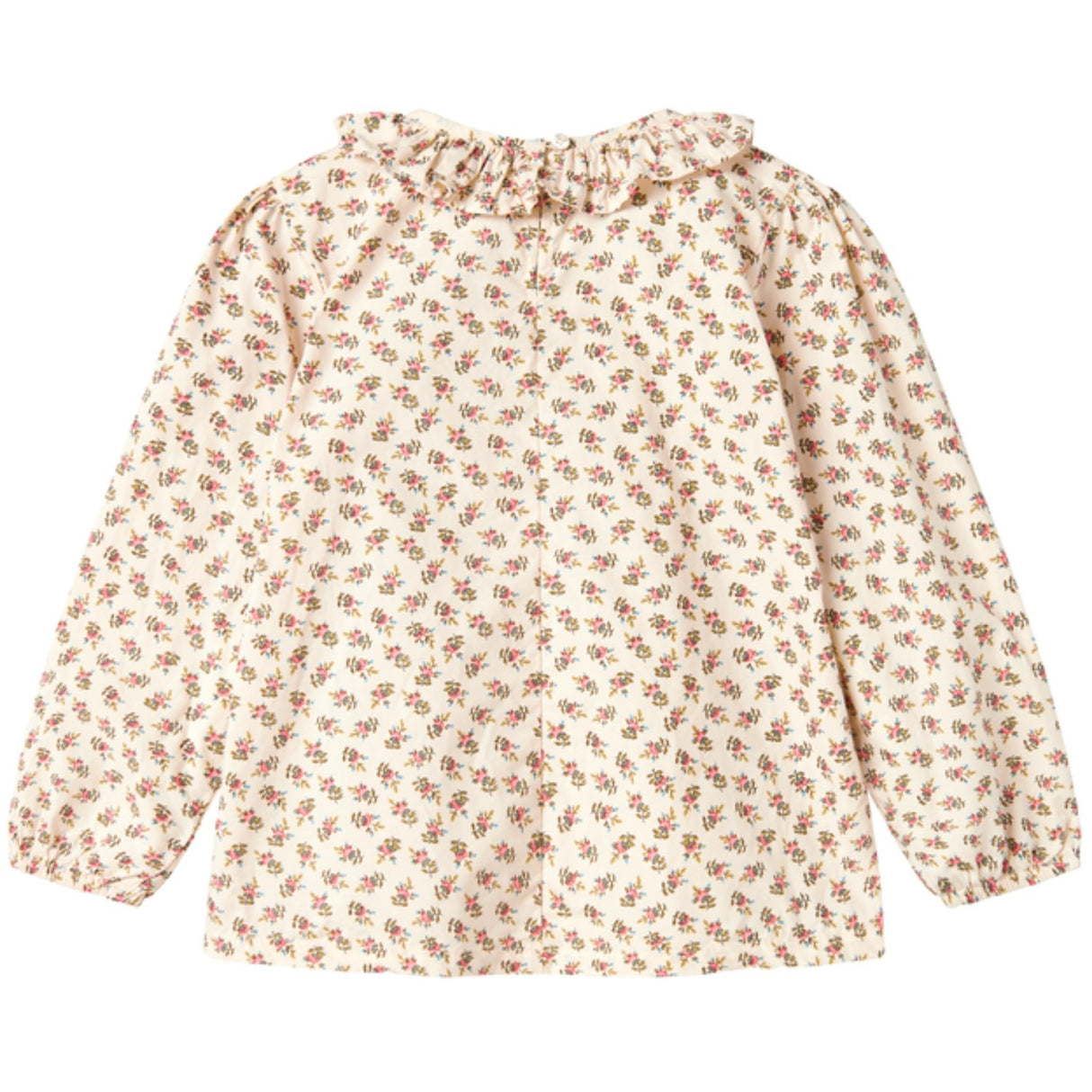 MarMar Poplin Japanese Flower Talsa LS Blouse