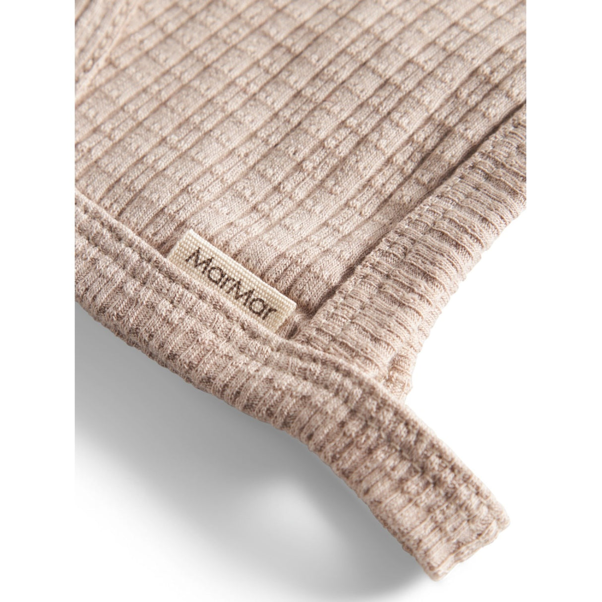 MarMar Modal Pointelle Rib Soft Beige Hoody