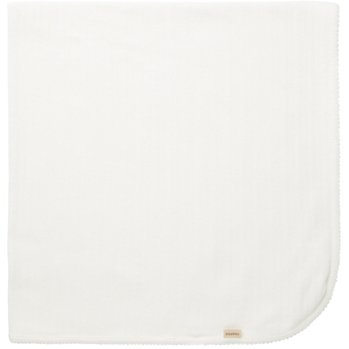 MarMar New Born Modal Pointelle Gentle White Alida Blanket